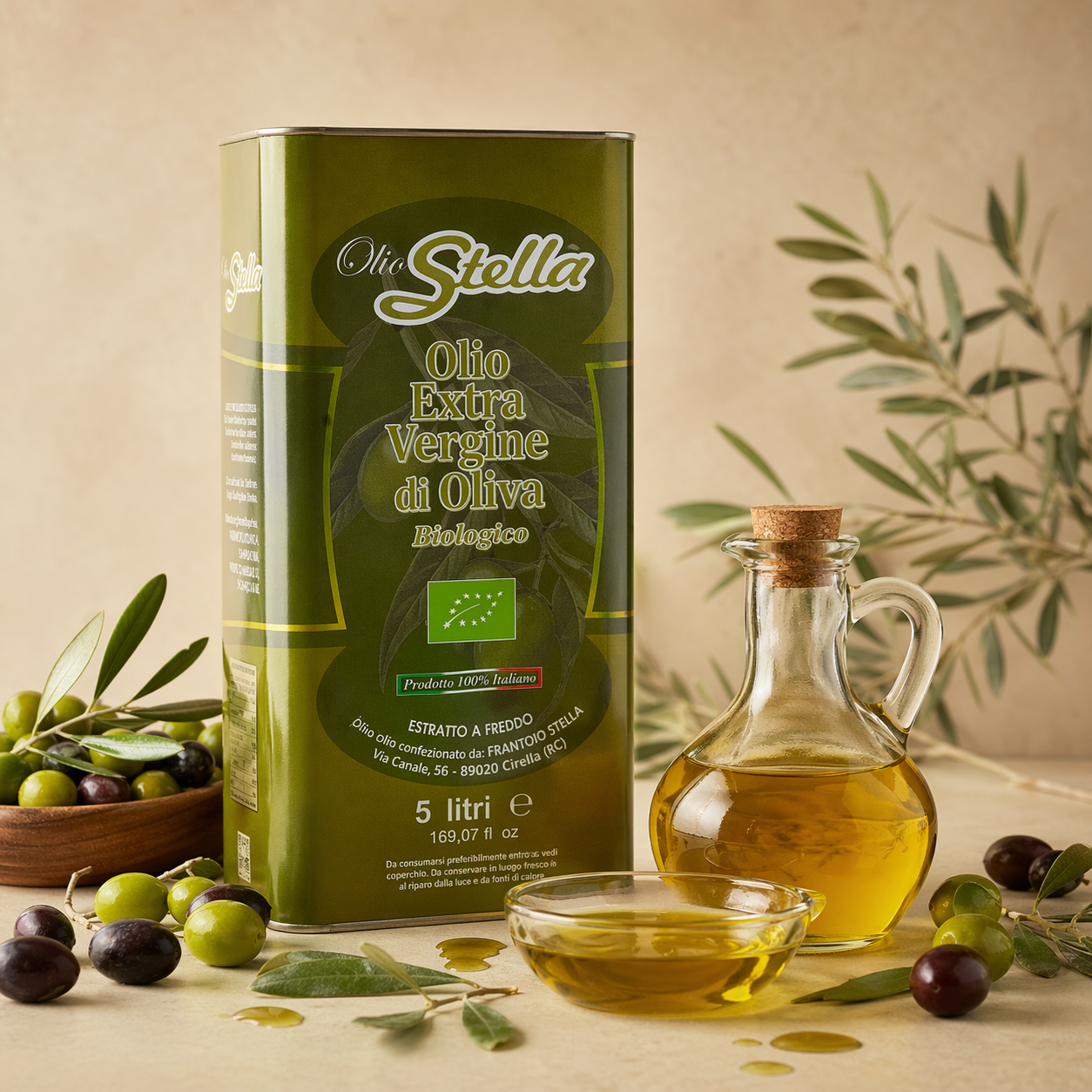 OTTIENI 5 litri DI OLIO IN REGALO - BIOLOGICO